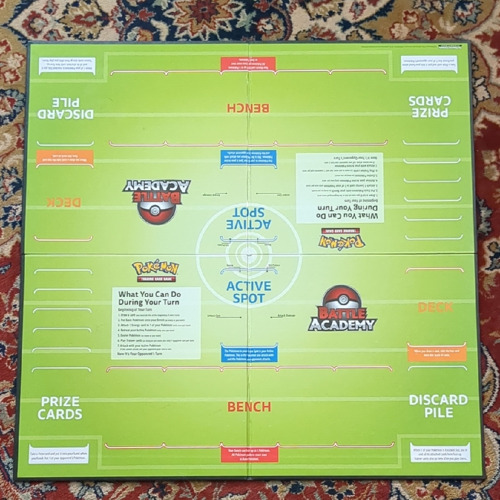 Pokemon 2020 Battle Academy Replacement GAME BOARD 20x20 Inch GC